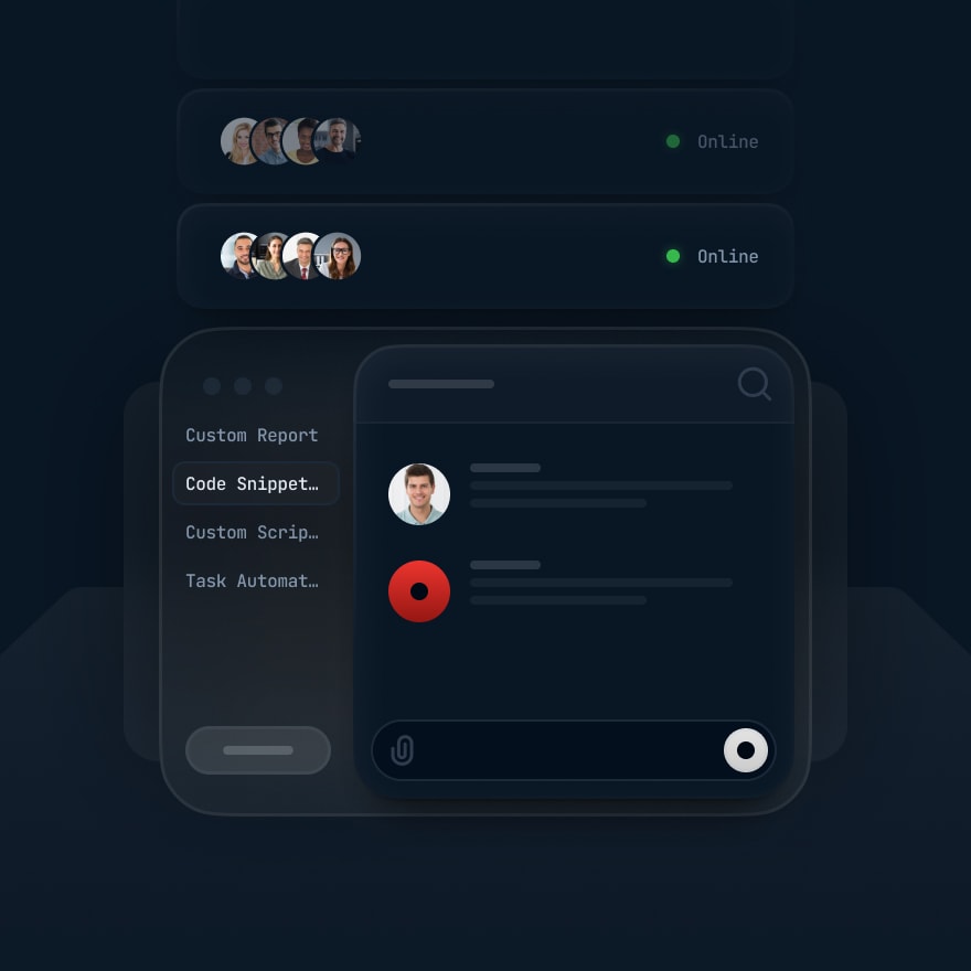 Illustrative system integration interface