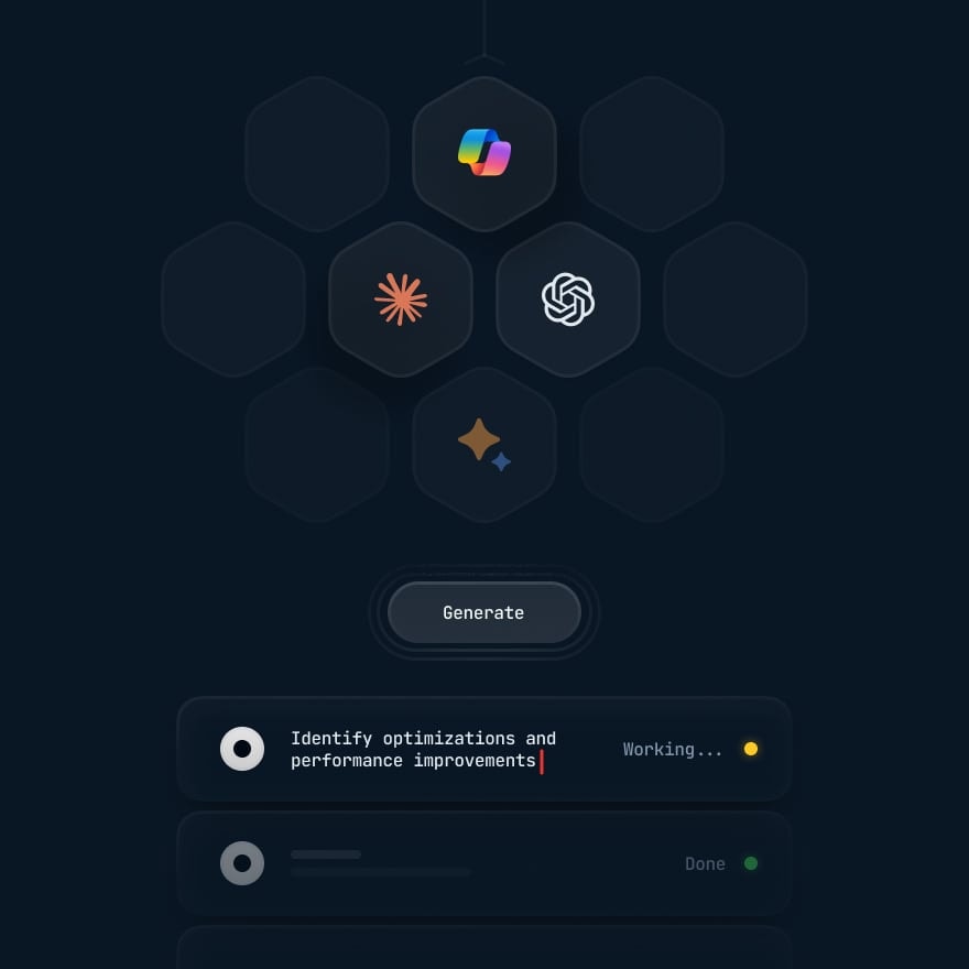 Illustrative AI feature development interface